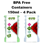 Evo Mini Container Set 4's - 150ml